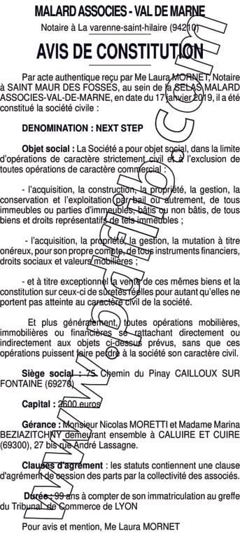 Contenu publication