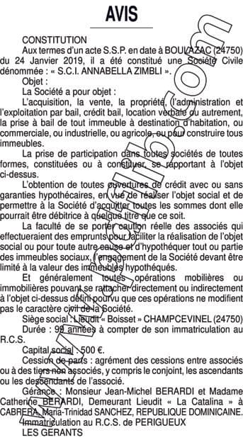 Contenu publication