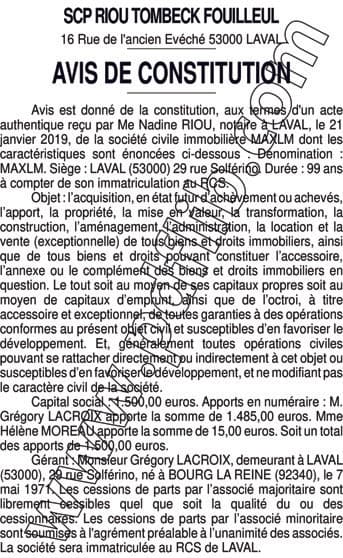 Contenu publication