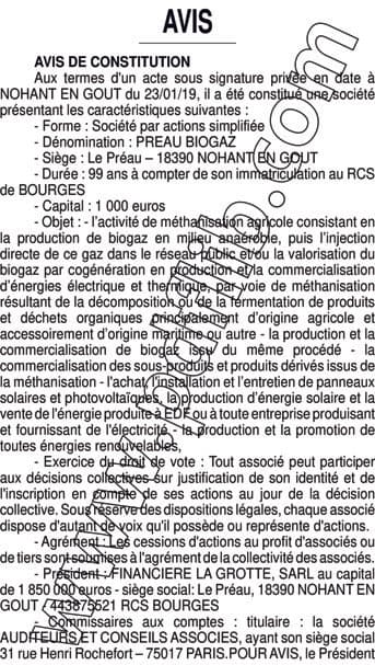 Contenu publication