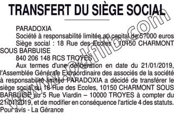 Contenu publication