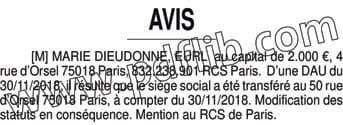 Contenu publication