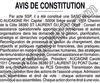 Contenu publication