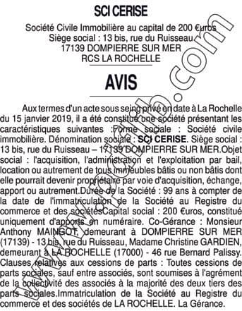 Contenu publication