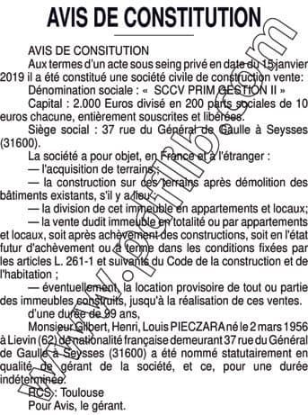 Contenu publication