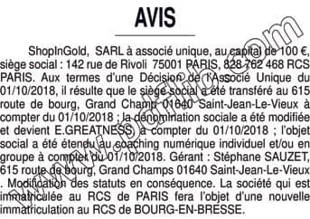 Contenu publication