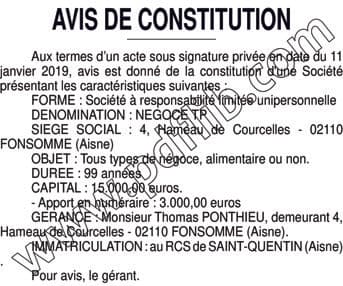 Contenu publication