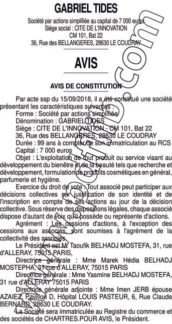 Contenu publication