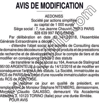 Contenu publication