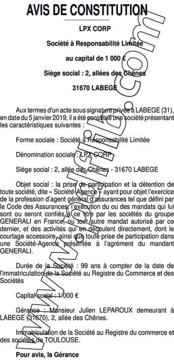 Contenu publication