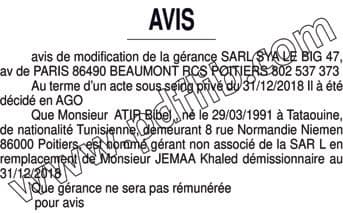 Contenu publication
