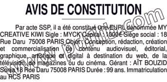 Contenu publication