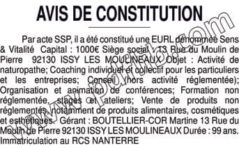 Contenu publication