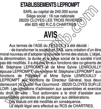 Contenu publication