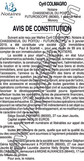 Contenu publication