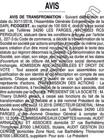 Contenu publication