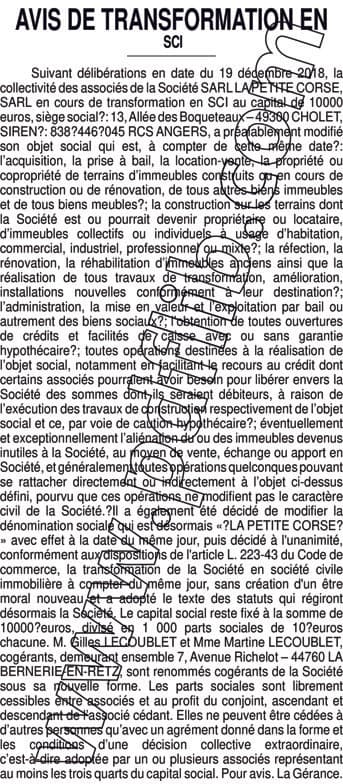 Contenu publication