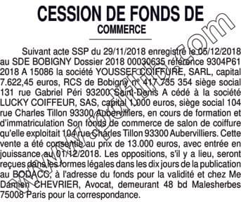Contenu publication