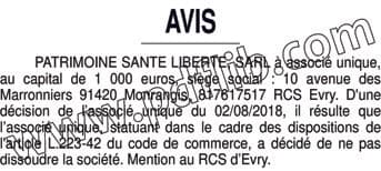 Contenu publication