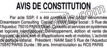 Contenu publication