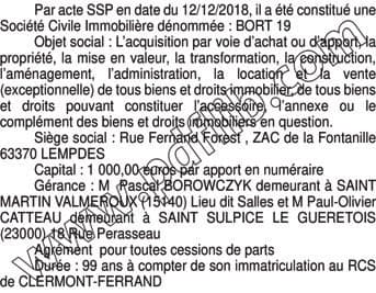 Contenu publication