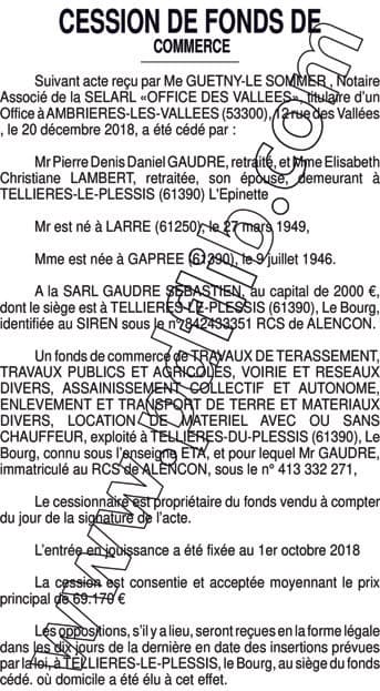 Contenu publication