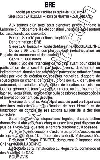 Contenu publication