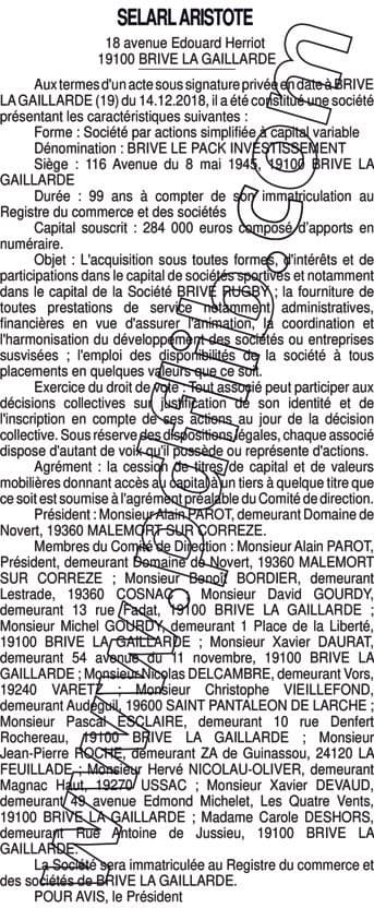 Contenu publication