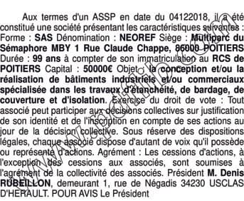Contenu publication