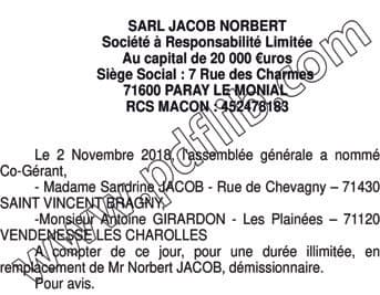 Contenu publication