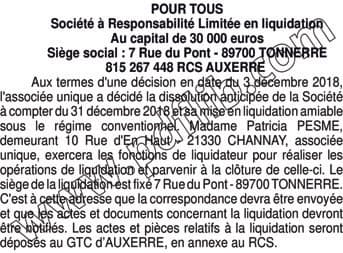 Contenu publication