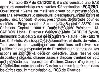 Contenu publication