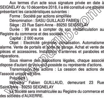 Contenu publication