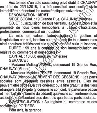 Contenu publication