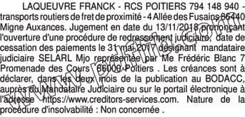 Contenu publication