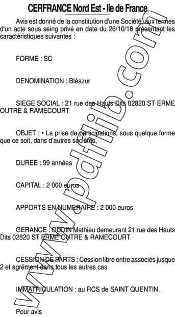 Contenu publication