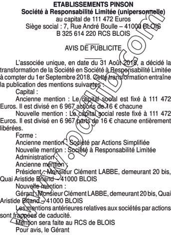 Contenu publication