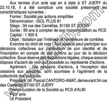Contenu publication