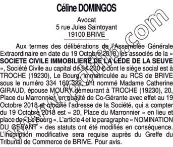 Contenu publication