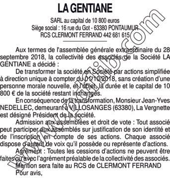 Contenu publication