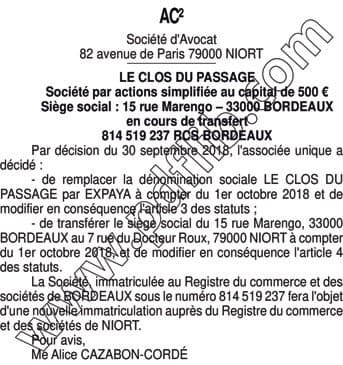 Contenu publication