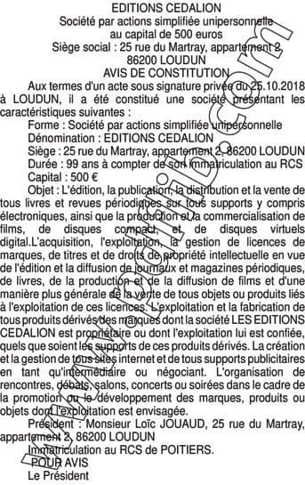 Contenu publication