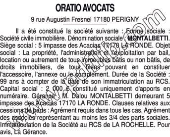 Contenu publication