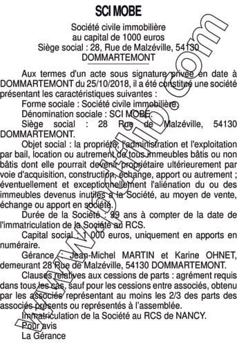 Contenu publication