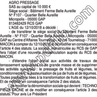 Contenu publication