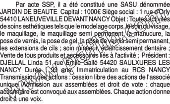 Contenu publication