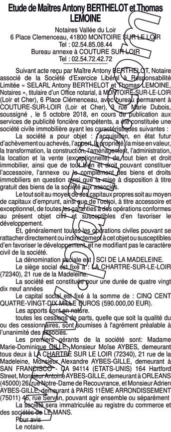 Contenu publication