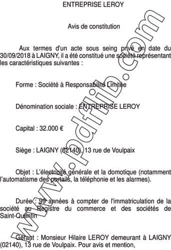 Contenu publication