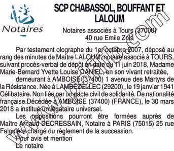 Contenu publication