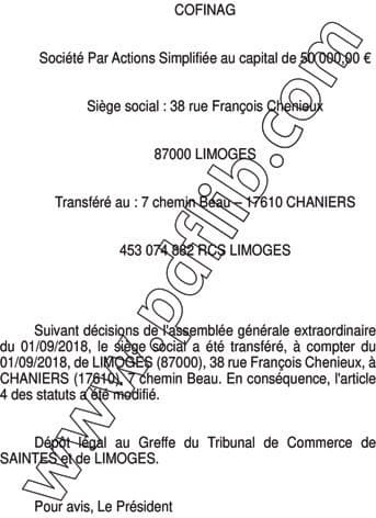 Contenu publication